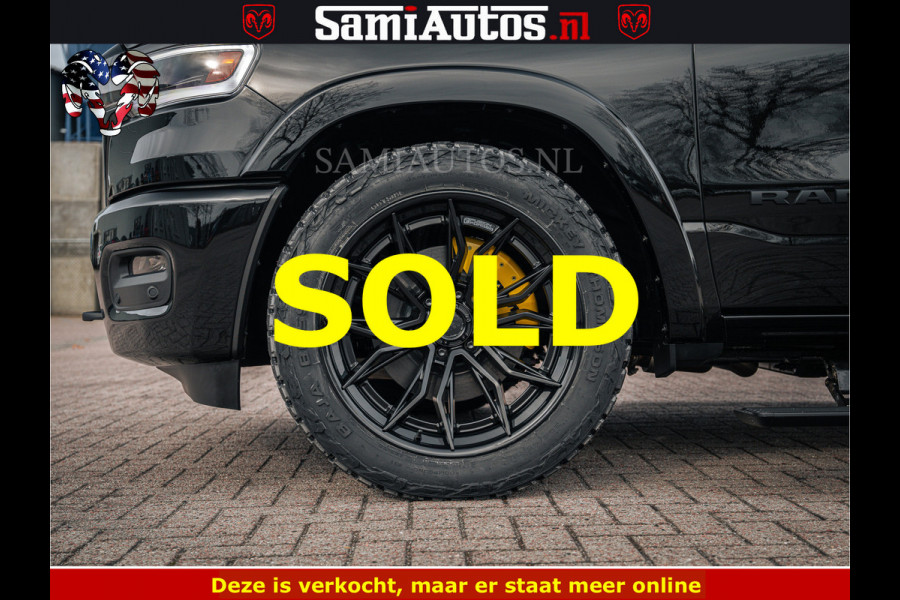 Dodge Ram 1500 Limited Night H.O 540HP 706Nm | Massage + Full Option | De Meest Luxe en Volle Pick-Up in zijn Klasse | Comfortabele Dubbele Cabine met Royale 5 Zitplaatsen | BPM vrij | Nu Leverbaar uit Voorraad | Voorraad Nr 2295 - 8559