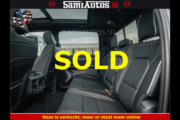 Dodge Ram 1500 Limited Night H.O 540HP 706Nm | Massage + Full Option | De Meest Luxe en Volle Pick-Up in zijn Klasse | Comfortabele Dubbele Cabine met Royale 5 Zitplaatsen | BPM vrij | Nu Leverbaar uit Voorraad | Voorraad Nr 2295 - 8559