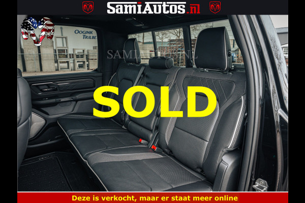 Dodge Ram 1500 Limited Night H.O 540HP 706Nm | Massage + Full Option | De Meest Luxe en Volle Pick-Up in zijn Klasse | Comfortabele Dubbele Cabine met Royale 5 Zitplaatsen | BPM vrij | Nu Leverbaar uit Voorraad | Voorraad Nr 2295 - 8559
