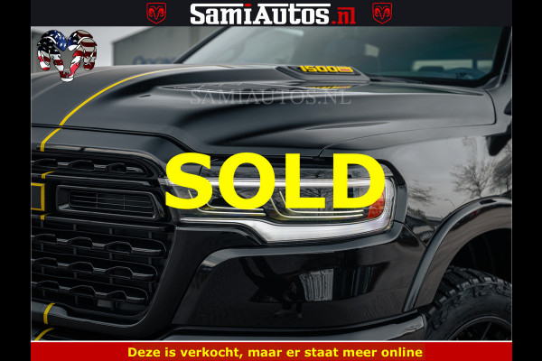 Dodge Ram 1500 Limited Night H.O 540HP 706Nm | Massage + Full Option | De Meest Luxe en Volle Pick-Up in zijn Klasse | Comfortabele Dubbele Cabine met Royale 5 Zitplaatsen | BPM vrij | Nu Leverbaar uit Voorraad | Voorraad Nr 2295 - 8559