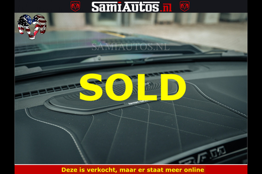 Dodge Ram 1500 Limited Night H.O 540HP 706Nm | Massage + Full Option | De Meest Luxe en Volle Pick-Up in zijn Klasse | Comfortabele Dubbele Cabine met Royale 5 Zitplaatsen | BPM vrij | Nu Leverbaar uit Voorraad | Voorraad Nr 2295 - 8559