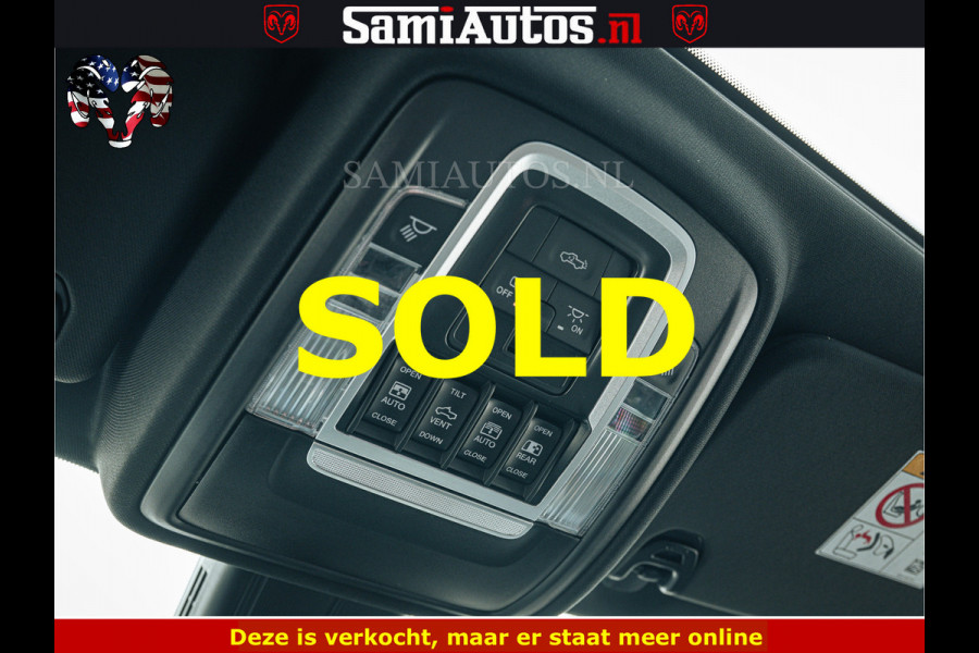 Dodge Ram 1500 Limited Night H.O 540HP 706Nm | Massage + Full Option | De Meest Luxe en Volle Pick-Up in zijn Klasse | Comfortabele Dubbele Cabine met Royale 5 Zitplaatsen | BPM vrij | Nu Leverbaar uit Voorraad | Voorraad Nr 2295 - 8559