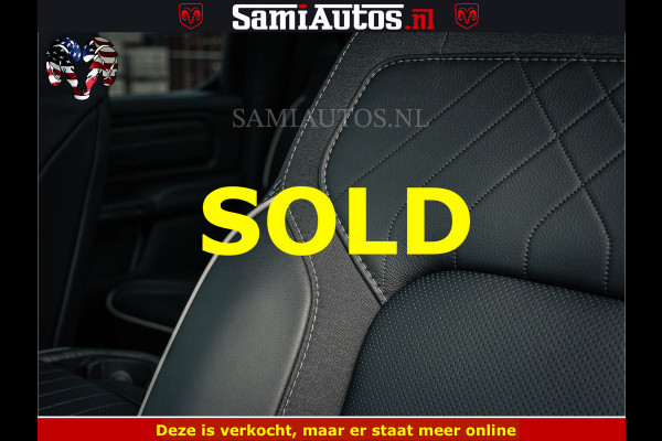 Dodge Ram 1500 Limited Night H.O 540HP 706Nm | Massage + Full Option | De Meest Luxe en Volle Pick-Up in zijn Klasse | Comfortabele Dubbele Cabine met Royale 5 Zitplaatsen | BPM vrij | Nu Leverbaar uit Voorraad | Voorraad Nr 2295 - 8559