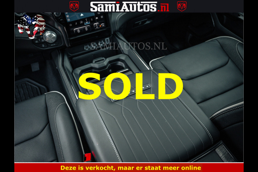 Dodge Ram 1500 Limited Night H.O 540HP 706Nm | Massage + Full Option | De Meest Luxe en Volle Pick-Up in zijn Klasse | Comfortabele Dubbele Cabine met Royale 5 Zitplaatsen | BPM vrij | Nu Leverbaar uit Voorraad | Voorraad Nr 2295 - 8559