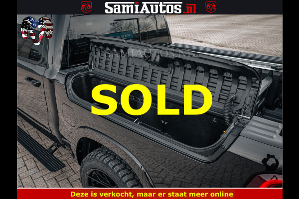 Dodge Ram 1500 Limited Night H.O 540HP 706Nm | Massage + Full Option | De Meest Luxe en Volle Pick-Up in zijn Klasse | Comfortabele Dubbele Cabine met Royale 5 Zitplaatsen | BPM vrij | Nu Leverbaar uit Voorraad | Voorraad Nr 2295 - 8559