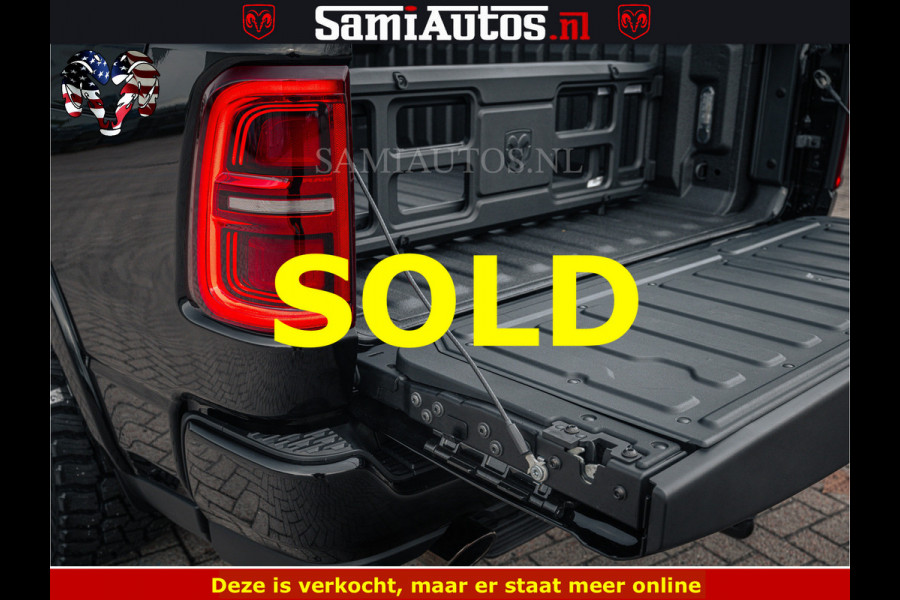 Dodge Ram 1500 Limited Night H.O 540HP 706Nm | Massage + Full Option | De Meest Luxe en Volle Pick-Up in zijn Klasse | Comfortabele Dubbele Cabine met Royale 5 Zitplaatsen | BPM vrij | Nu Leverbaar uit Voorraad | Voorraad Nr 2295 - 8559