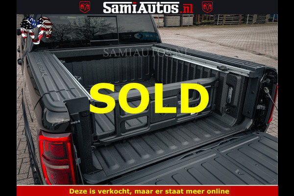 Dodge Ram 1500 Limited Night H.O 540HP 706Nm | Massage + Full Option | De Meest Luxe en Volle Pick-Up in zijn Klasse | Comfortabele Dubbele Cabine met Royale 5 Zitplaatsen | BPM vrij | Nu Leverbaar uit Voorraad | Voorraad Nr 2295 - 8559