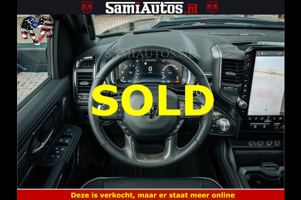 Dodge Ram 1500 Limited Night H.O 540HP 706Nm | Massage + Full Option | De Meest Luxe en Volle Pick-Up in zijn Klasse | Comfortabele Dubbele Cabine met Royale 5 Zitplaatsen | BPM vrij | Nu Leverbaar uit Voorraad | Voorraad Nr 2295 - 8559