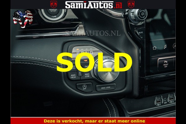 Dodge Ram 1500 Limited Night H.O 540HP 706Nm | Massage + Full Option | De Meest Luxe en Volle Pick-Up in zijn Klasse | Comfortabele Dubbele Cabine met Royale 5 Zitplaatsen | BPM vrij | Nu Leverbaar uit Voorraad | Voorraad Nr 2295 - 8559