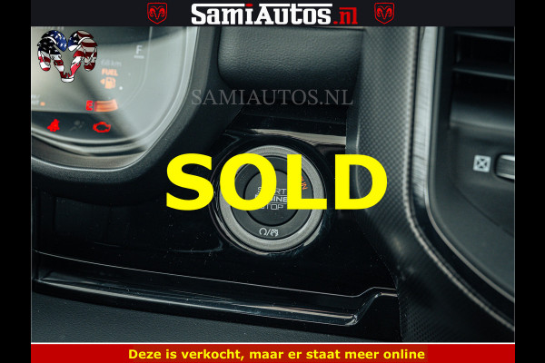 Dodge Ram 1500 Limited Night H.O 540HP 706Nm | Massage + Full Option | De Meest Luxe en Volle Pick-Up in zijn Klasse | Comfortabele Dubbele Cabine met Royale 5 Zitplaatsen | BPM vrij | Nu Leverbaar uit Voorraad | Voorraad Nr 2295 - 8559