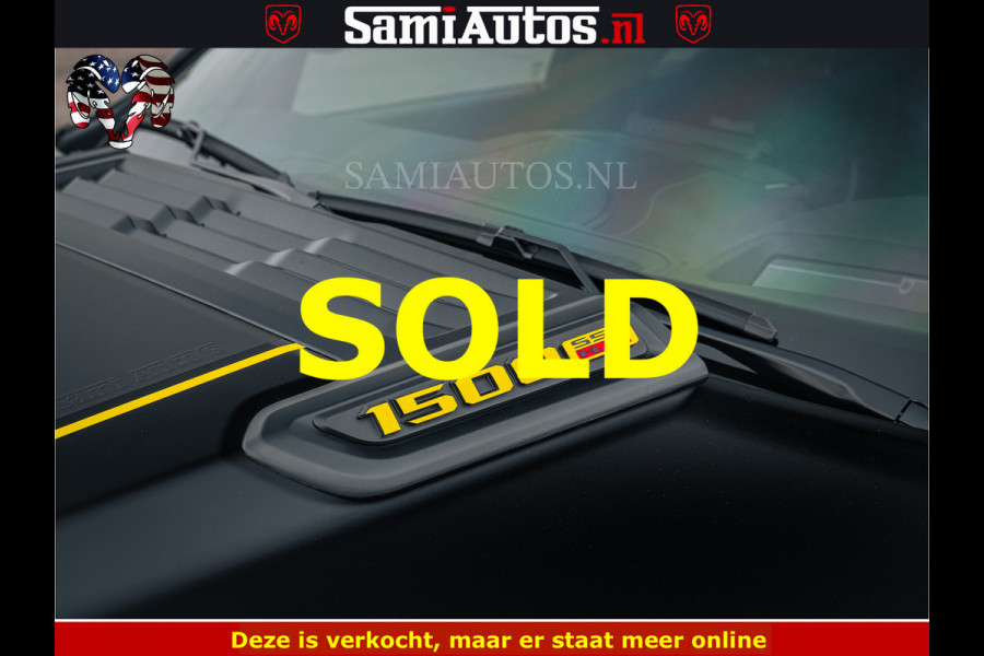 Dodge Ram 1500 Limited Night H.O 540HP 706Nm | Massage + Full Option | De Meest Luxe en Volle Pick-Up in zijn Klasse | Comfortabele Dubbele Cabine met Royale 5 Zitplaatsen | BPM vrij | Nu Leverbaar uit Voorraad | Voorraad Nr 2295 - 8559