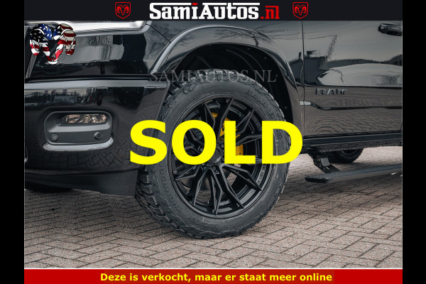 Dodge Ram 1500 Limited Night H.O 540HP 706Nm | Massage + Full Option | De Meest Luxe en Volle Pick-Up in zijn Klasse | Comfortabele Dubbele Cabine met Royale 5 Zitplaatsen | BPM vrij | Nu Leverbaar uit Voorraad | Voorraad Nr 2295 - 8559