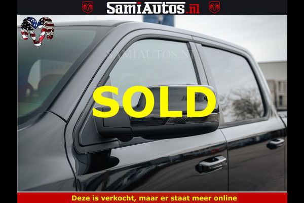 Dodge Ram 1500 Limited Night H.O 540HP 706Nm | Massage + Full Option | De Meest Luxe en Volle Pick-Up in zijn Klasse | Comfortabele Dubbele Cabine met Royale 5 Zitplaatsen | BPM vrij | Nu Leverbaar uit Voorraad | Voorraad Nr 2295 - 8559