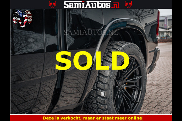 Dodge Ram 1500 Limited Night H.O 540HP 706Nm | Massage + Full Option | De Meest Luxe en Volle Pick-Up in zijn Klasse | Comfortabele Dubbele Cabine met Royale 5 Zitplaatsen | BPM vrij | Nu Leverbaar uit Voorraad | Voorraad Nr 2295 - 8559