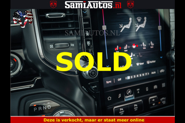 Dodge Ram 1500 Limited Night H.O 540HP 706Nm | Massage + Full Option | De Meest Luxe en Volle Pick-Up in zijn Klasse | Comfortabele Dubbele Cabine met Royale 5 Zitplaatsen | BPM vrij | Nu Leverbaar uit Voorraad | Voorraad Nr 2295 - 8559