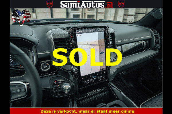 Dodge Ram 1500 Limited Night H.O 540HP 706Nm | Massage + Full Option | De Meest Luxe en Volle Pick-Up in zijn Klasse | Comfortabele Dubbele Cabine met Royale 5 Zitplaatsen | BPM vrij | Nu Leverbaar uit Voorraad | Voorraad Nr 2295 - 8559
