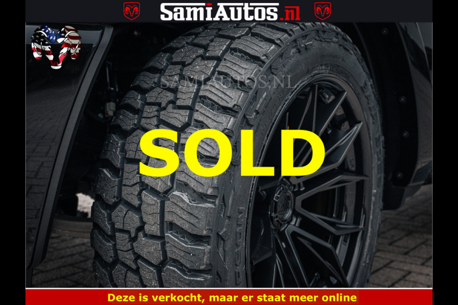 Dodge Ram 1500 Limited Night H.O 540HP 706Nm | Massage + Full Option | De Meest Luxe en Volle Pick-Up in zijn Klasse | Comfortabele Dubbele Cabine met Royale 5 Zitplaatsen | BPM vrij | Nu Leverbaar uit Voorraad | Voorraad Nr 2295 - 8559