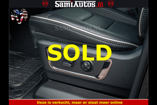 Dodge Ram 1500 Limited Night H.O 540HP 706Nm | Massage + Full Option | De Meest Luxe en Volle Pick-Up in zijn Klasse | Comfortabele Dubbele Cabine met Royale 5 Zitplaatsen | BPM vrij | Nu Leverbaar uit Voorraad | Voorraad Nr 2295 - 8559