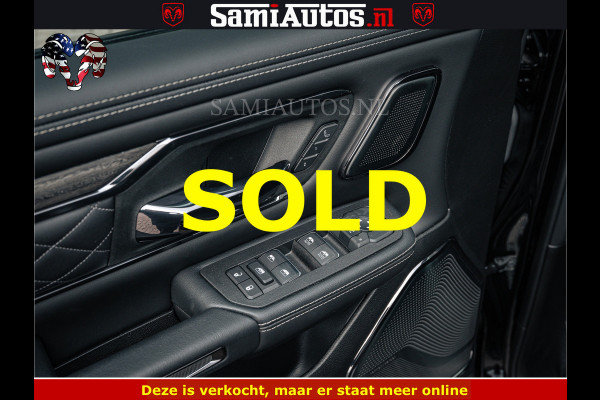 Dodge Ram 1500 Limited Night H.O 540HP 706Nm | Massage + Full Option | De Meest Luxe en Volle Pick-Up in zijn Klasse | Comfortabele Dubbele Cabine met Royale 5 Zitplaatsen | BPM vrij | Nu Leverbaar uit Voorraad | Voorraad Nr 2295 - 8559