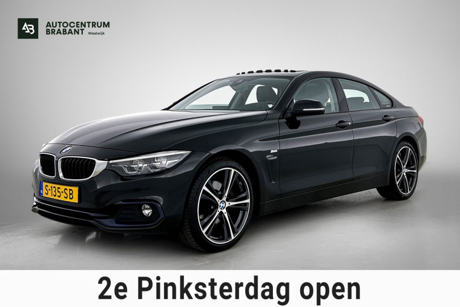 BMW 4 Serie Gran Coupé 430i xDrive High Executive(Dealer OndH, Panorama, StoelV, Climate Con, PDC V+A, Navi Prof, Lane Assist,Etc)
