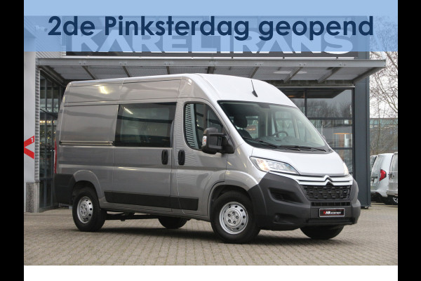 Citroën Jumper 2.2 BlueHDi 140 | DC | L2H2 | 3t trekgewicht | Navi | Camera | Cruise | Airco..