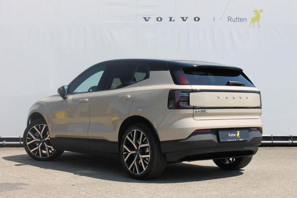 Volvo EX30 272PK Automaat Single Motor Ext. Range Plus Europa Elektrisch verstelbare voorstoelen / Verwarmbare voorstoelen en verwarmbaar stuurwiel / 20" lichtmetalen velgen