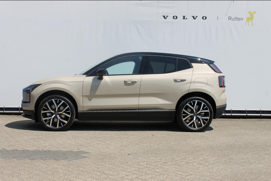 Volvo EX30 272PK Automaat Single Motor Ext. Range Plus Europa Elektrisch verstelbare voorstoelen / Verwarmbare voorstoelen en verwarmbaar stuurwiel / 20" lichtmetalen velgen