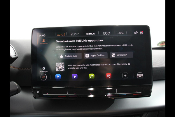 CUPRA Born Business Plus 62 kWh Climate control Adaptieve cruise control LED Lichtmetalen velgen Navigatie Apple Carplay/ Android Auto Camera Parkeersensoren Sfeerverlichting