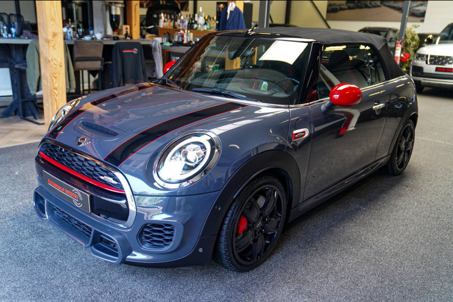 MINI Cabrio 2.0 John Cooper Works Chili | Cabriolet | Luxe Leder / Alcantara | Harman/Kardon | Camera | 231PK | HuD