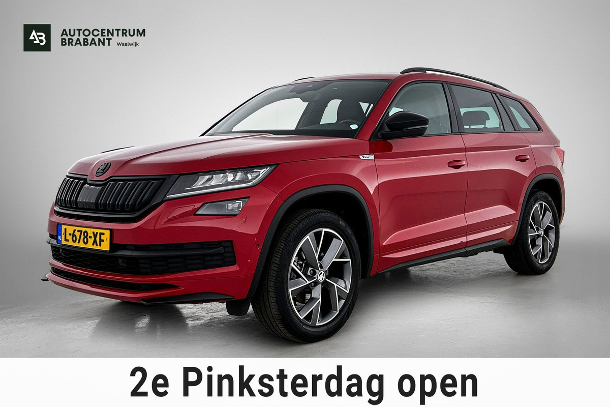 Škoda Kodiaq 1.5 TSI Sportline Business(Goed OnderH, Carplay/ Android, StoelV V+A, Camera, Navi, Addapt Cruise, Parkeersen, Etc)