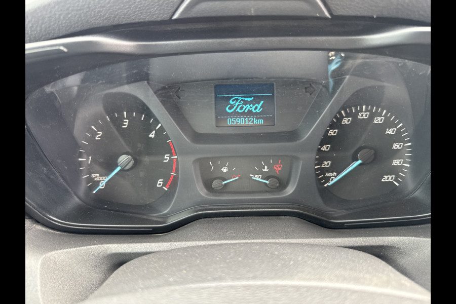 Ford Transit 2.0 TDCI 130PK L2H2 Airco Cruise Control Parkeersensoren Stoelverwarming Zwaailampen Kastwand Inbouw