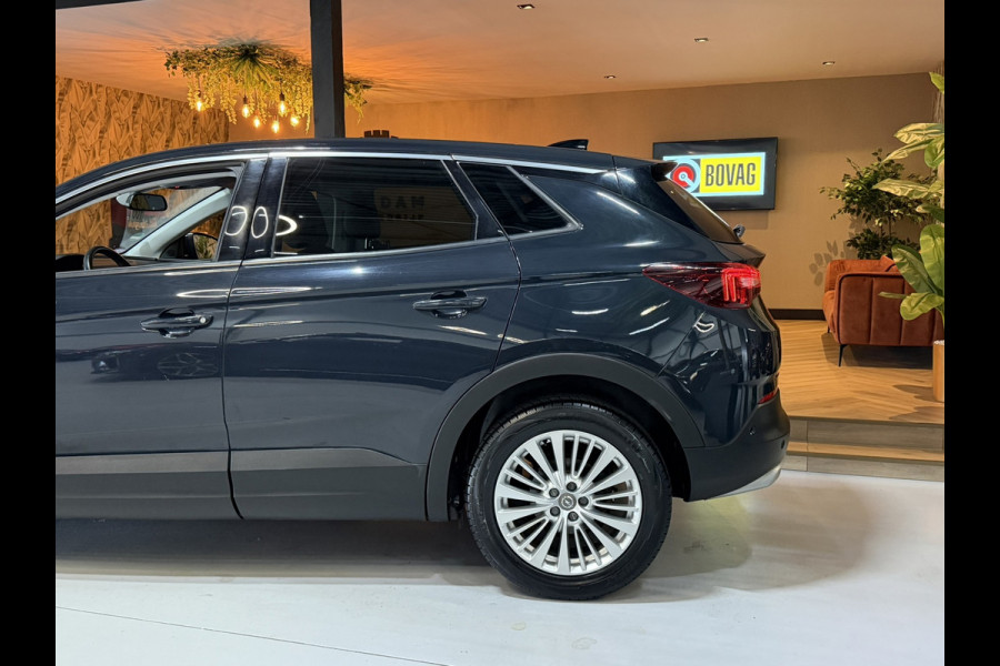 Opel Grandland X 1.2 Turbo Innovation | 2019 | NAP | NL-auto | Unieke kleur | Camera | CarPlay | LED | Elek. Achterklep | Rijklaar