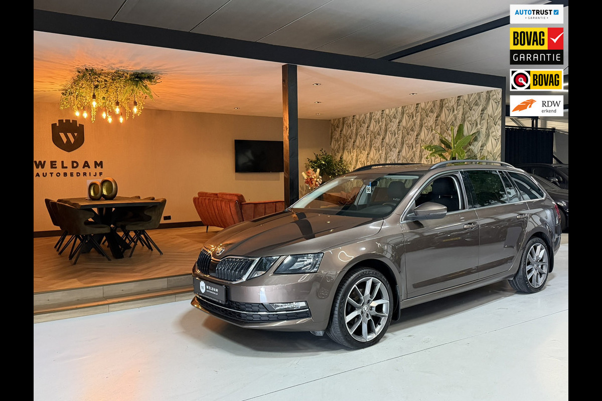 Škoda Octavia Combi 1.5 TSI Sport Business | 2020 | Automaat | Unieke bruine kleur | CarPlay | Stoelverwarming | Rijklaar