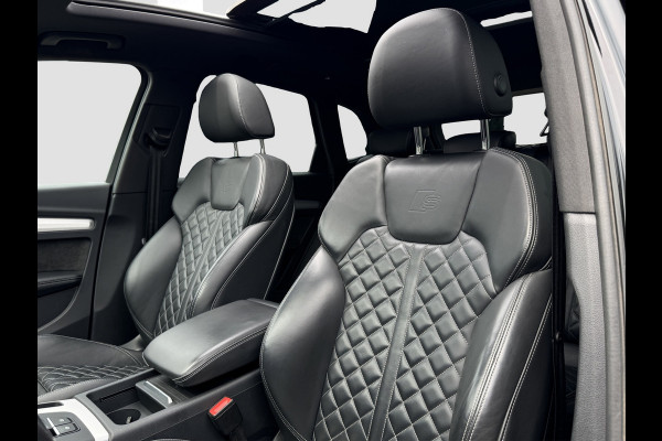 Audi Q5 55 TFSI e quattro | Luchtvering | Pano | RS stoelen | B&O | Trekhaak | Memory | Keyless | 360 | Head Up | Sfeerverlichting