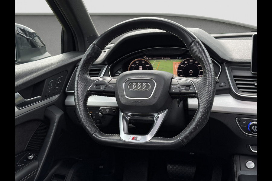 Audi Q5 55 TFSI e quattro | Luchtvering | Pano | RS stoelen | B&O | Trekhaak | Memory | Keyless | 360 | Head Up | Sfeerverlichting