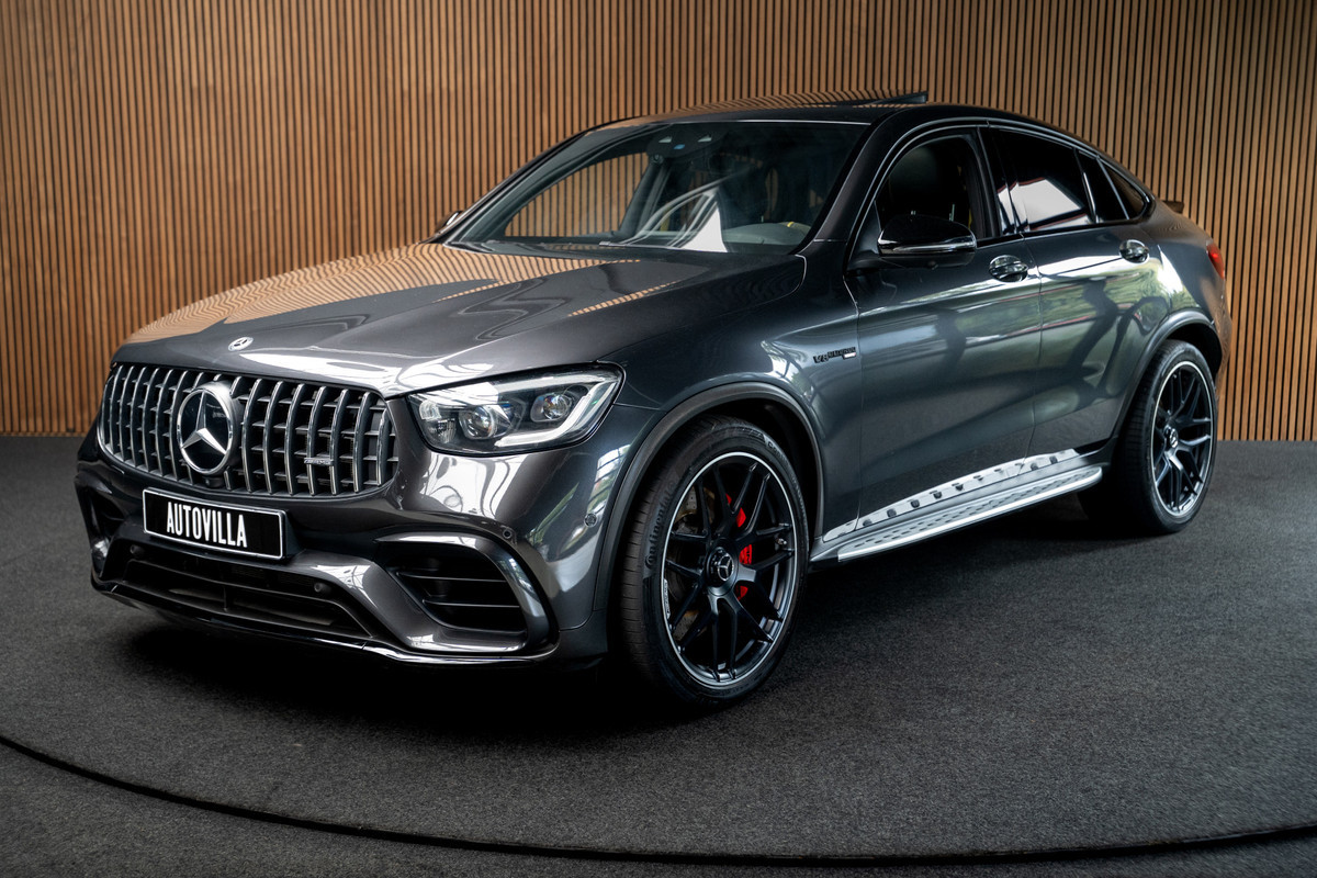 Mercedes-Benz GLC Coupé AMG 63 S 4M+ HUD 360° Burmester 21'' LM velgen MB Parfum Leer