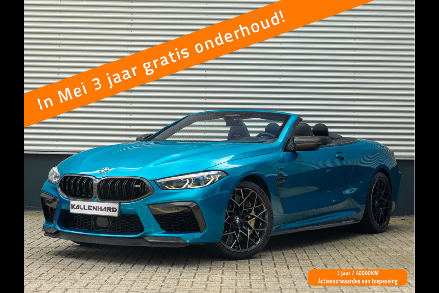 BMW 8 Serie M8 Competition Cabrio - Individual "Atlantisblue metallic" - Carbon Brakes