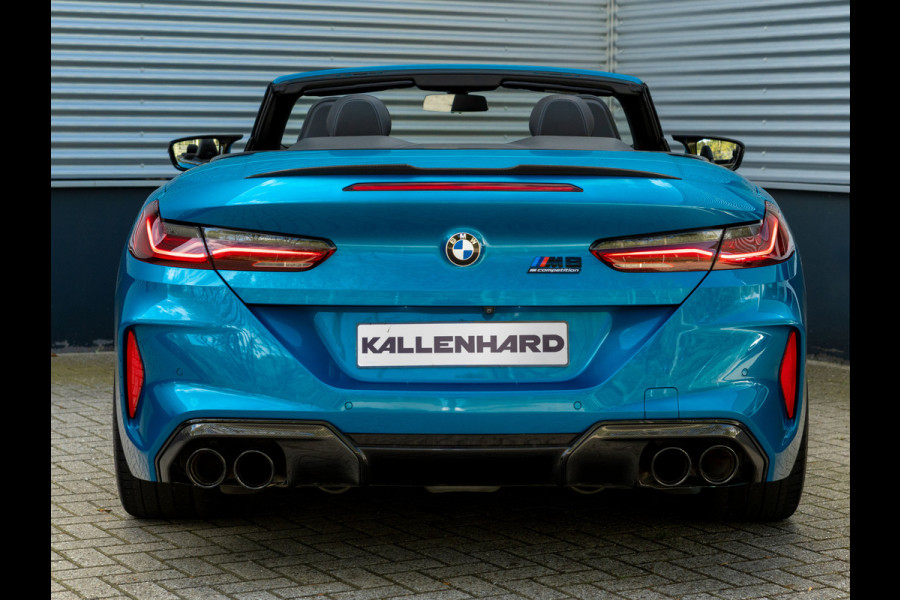 BMW 8 Serie M8 Competition Cabrio - Individual "Atlantisblue metallic" - Carbon Brakes