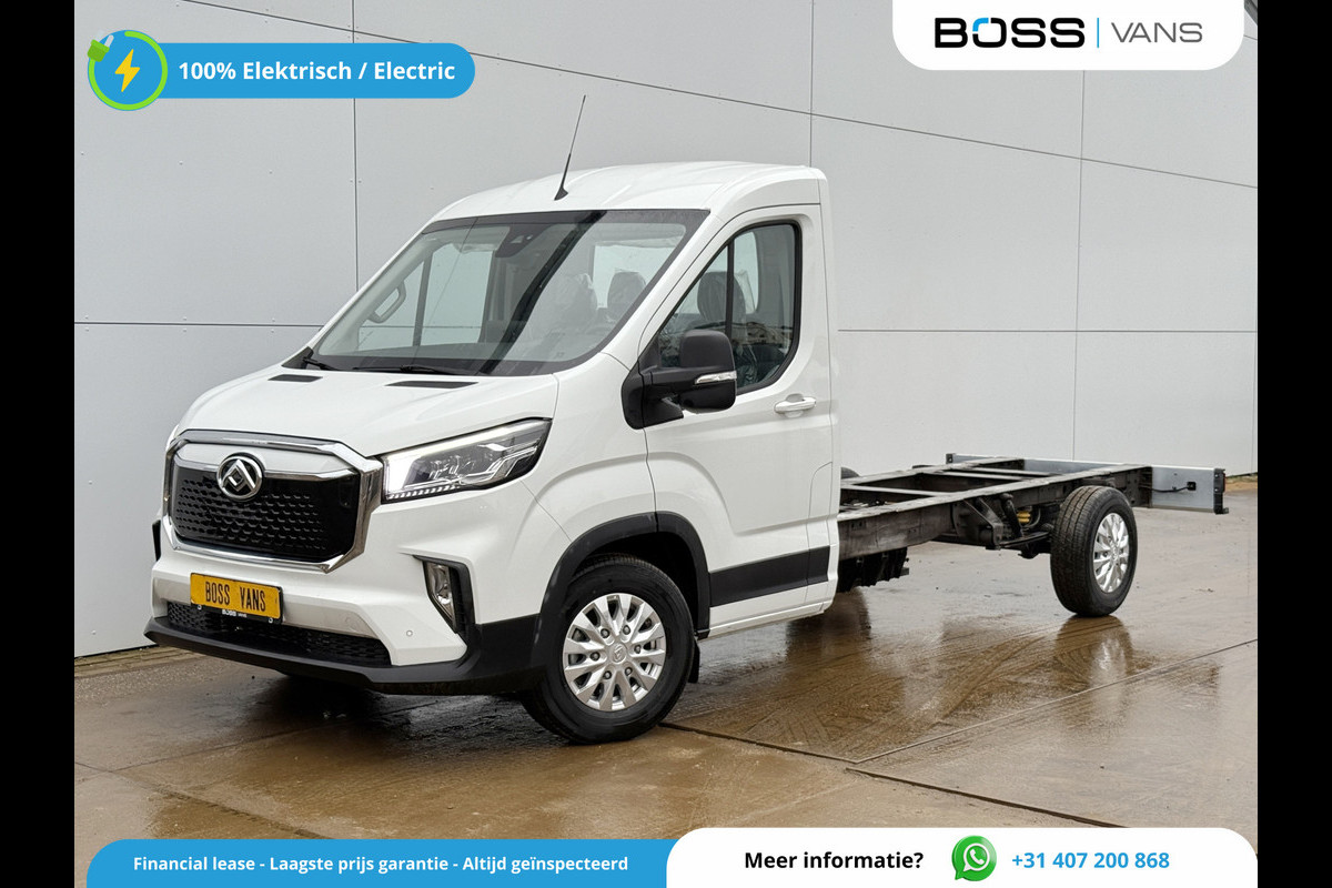 Maxus eDeliver 9 204PK Nieuw L4 Elektrisch 172km WLTP 204PK 80kw Snelladen Carplay AC Stoelverwarming Adaptieve Cruise Control LED