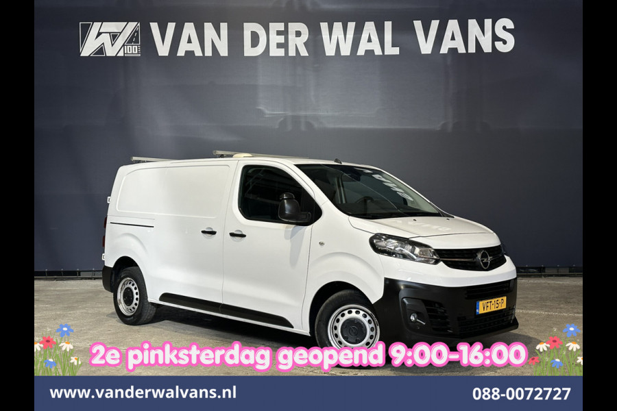 Opel Vivaro 2.0 CDTI 123pk L2H1 Inrichting Euro6 Airco | Camera | Navigatie | Apple Carplay | Cruisecontrol Android Auto, 2500kg Trekhaak, Dakdragers, Parkeersensoren, Bijrijdersbank