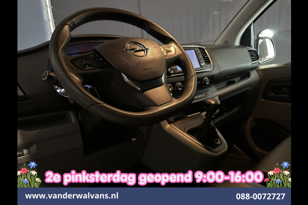 Opel Vivaro 2.0 CDTI 123pk L2H1 Inrichting Euro6 Airco | Camera | Navigatie | Apple Carplay | Cruisecontrol Android Auto, 2500kg Trekhaak, Dakdragers, Parkeersensoren, Bijrijdersbank