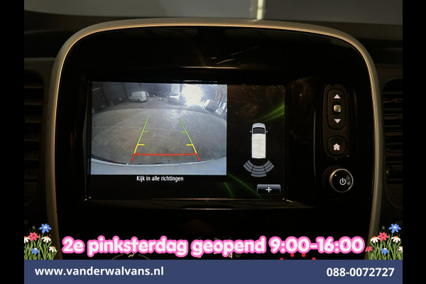 Renault Trafic 2.0 dCi 120pk L2H1 Inrichting Euro6 *Rijklaar Direct rijden* Airco | Camera | Navigatie | LED | Cruisecontrol Trekhaak, Parkeersensoren, Dakdragers, Bijrijdersbank