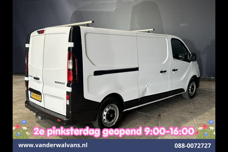 Renault Trafic 2.0 dCi 120pk L2H1 Inrichting Euro6 *Rijklaar Direct rijden* Airco | Camera | Navigatie | LED | Cruisecontrol Trekhaak, Parkeersensoren, Dakdragers, Bijrijdersbank