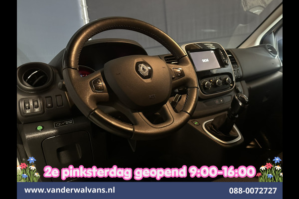 Renault Trafic 2.0 dCi 120pk L2H1 Inrichting Euro6 *Rijklaar Direct rijden* Airco | Camera | Navigatie | LED | Cruisecontrol Trekhaak, Parkeersensoren, Dakdragers, Bijrijdersbank