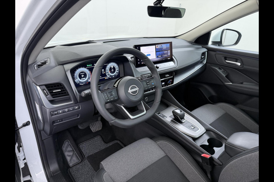 Nissan QASHQAI 1.3 MHEV Xtronic N-Connecta ONDERHOUD GEHAD BIJ DE DEALER | DIRECT LEVERBAAR | FABRIEKSGARANTIE | PANORAMADAK | VOORRUITVERWARMING | STOEL- & STUURVERWARMING | 360° CAMERA | DODEHOEKDETECTIE | HEAD-UP DISPLAY | ELEKTRISCHE ACHTERKLEP
