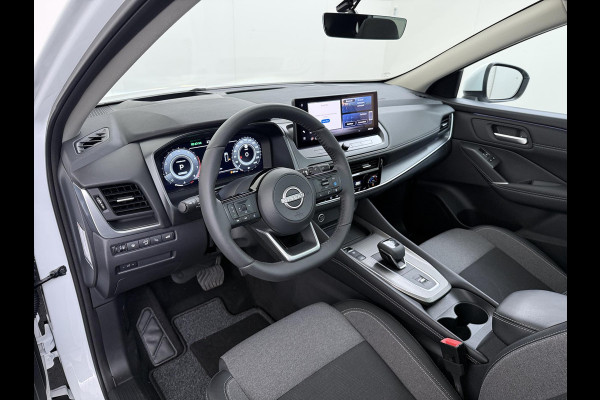 Nissan QASHQAI 1.3 MHEV Xtronic N-Connecta ONDERHOUD GEHAD BIJ DE DEALER | DIRECT LEVERBAAR | FABRIEKSGARANTIE | PANORAMADAK | VOORRUITVERWARMING | STOEL- & STUURVERWARMING | 360° CAMERA | DODEHOEKDETECTIE | HEAD-UP DISPLAY | ELEKTRISCHE ACHTERKLEP