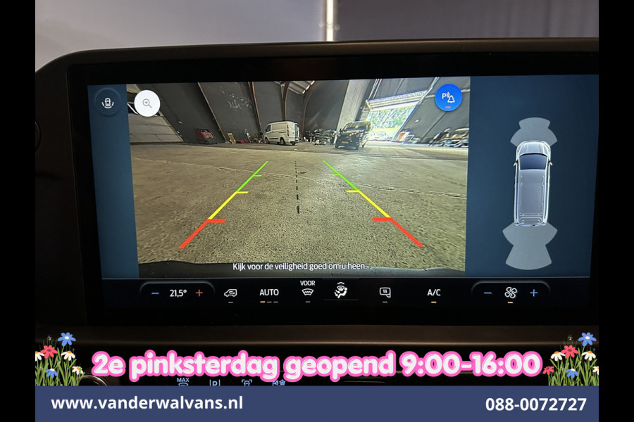 Ford Transit Custom 2.0 TDCI 136pk L2H1 Euro6 Airco | Camera | LED | Apple Carplay | Cruisecontrol Android Auto, Parkeersensoren, Verwarmde voorruit, Bijrijdersbank, 2800kg trekvermogen