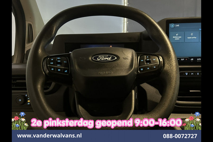 Ford Transit Custom 2.0 TDCI 136pk L2H1 Euro6 Airco | Camera | LED | Apple Carplay | Cruisecontrol Android Auto, Parkeersensoren, Verwarmde voorruit, Bijrijdersbank, 2800kg trekvermogen