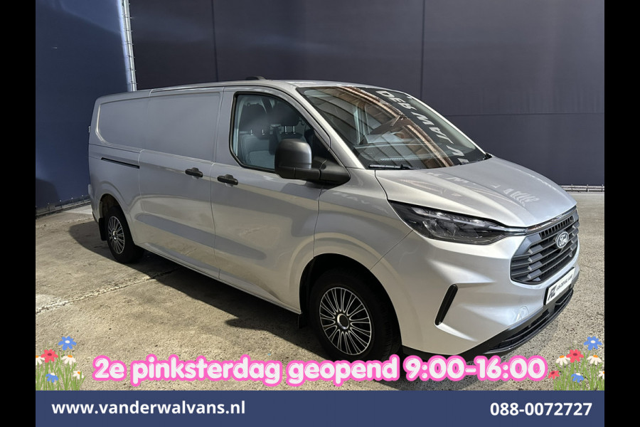 Ford Transit Custom 2.0 TDCI 136pk L2H1 Euro6 Airco | Camera | LED | Apple Carplay | Cruisecontrol Android Auto, Parkeersensoren, Verwarmde voorruit, Bijrijdersbank, 2800kg trekvermogen