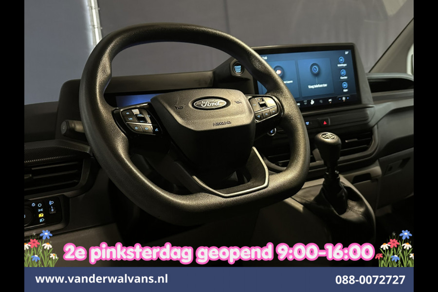 Ford Transit Custom 2.0 TDCI 136pk L2H1 Euro6 Airco | Camera | LED | Apple Carplay | Cruisecontrol Android Auto, Parkeersensoren, Verwarmde voorruit, Bijrijdersbank, 2800kg trekvermogen